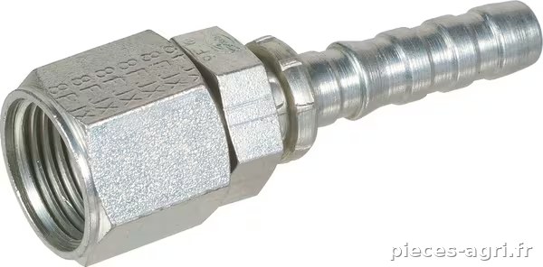 Racc. à sertir DN10-3/4 JIC · réf. 6GS8FJX
