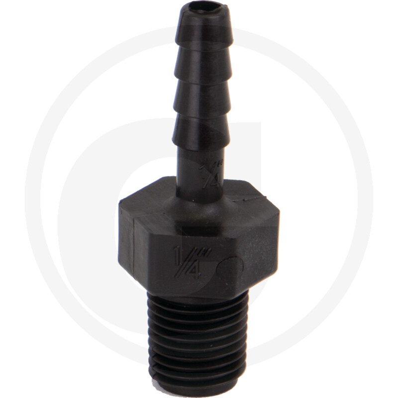 BANJO Schlauchtülle gerade, Ø 6mm x AG 1/4" vue 2