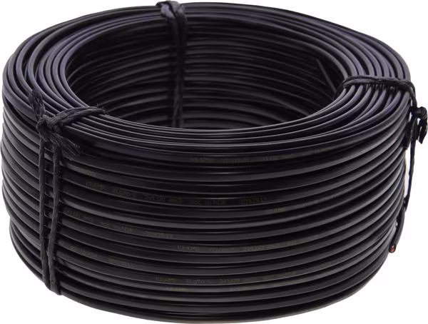 Câble plat 2x1,00mm² (rouleau de 100m) · réf. KA100FL100