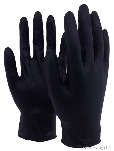 Gants Touch Noir XXL 90 pièces · réf. RX60BLKXXL