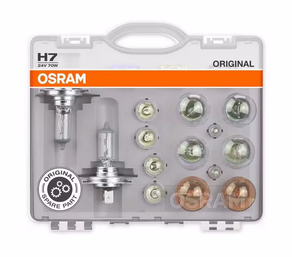 Jeu d'ampoules 24 V CLK H7 24 V UNV1 · réf. 4008321583215