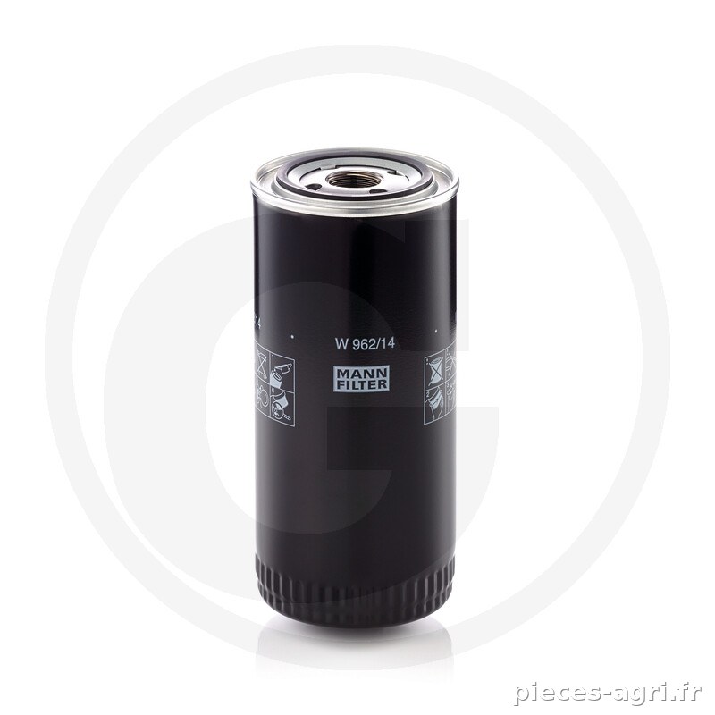 MANN FILTER Filtre à huile moteur vue 2