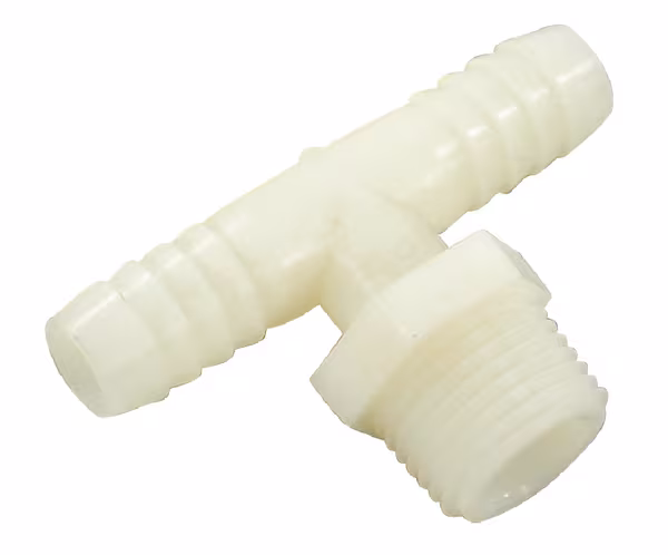 Racc. en T 1xmâle + 2xemb. 1/2" · réf. 33T12T