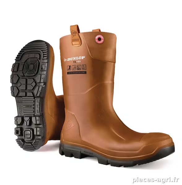 Bottes de sécurité, taille 44 sécurité totale, fourrées RigPRO · réf. LJ2HR4844