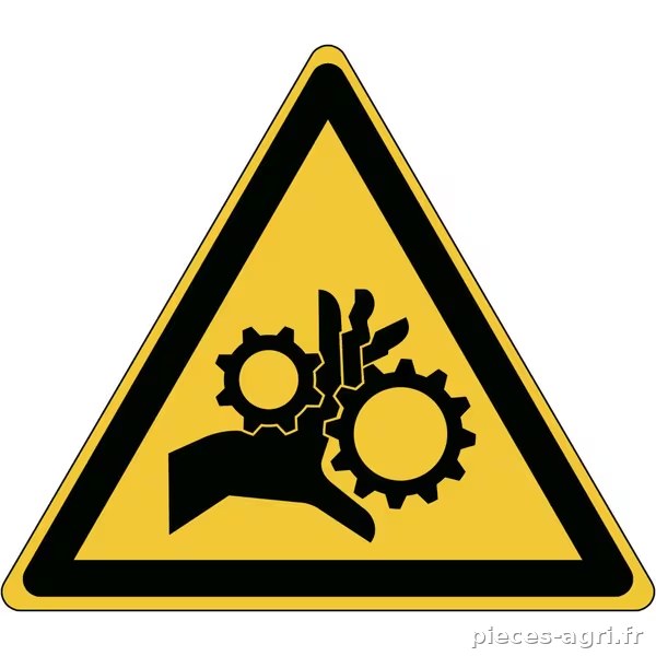 Autocollant de signalisation de danger pour machines · réf. WB325230