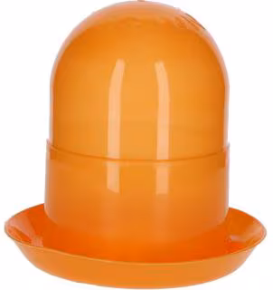 Mangeoire en plastique 2kg orange · réf. 70171KER