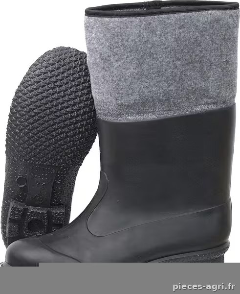 Wellingtons PVC avec semelle intérieure en feutre,  42 · réf. 1965001142