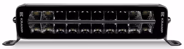 Barre lumineuse de travail à LED, 80.2 W, 6757 lm, rectangulaire, 12/24 V, blanc/orange, prise Deutsch 325 x 74 mm, combo, droite, 30 LED, E-BOOST · réf. LA10823