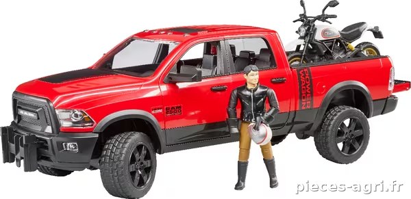 Ram 2500 + Ducati racer · réf. U02502