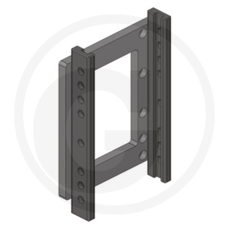 Scharmüller Support d'attelage avec glissières · réf. 77700295100