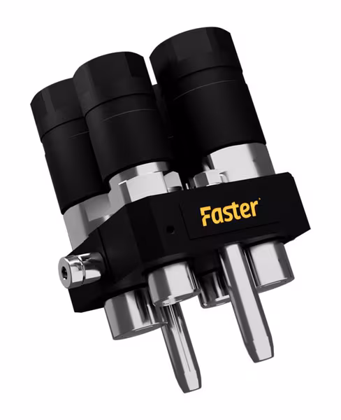 Pièce mobile Multifaster-HD DN12/DN20-2x 1/2"-2x 3/4" BSPP · réf. P510HD00004AMC
