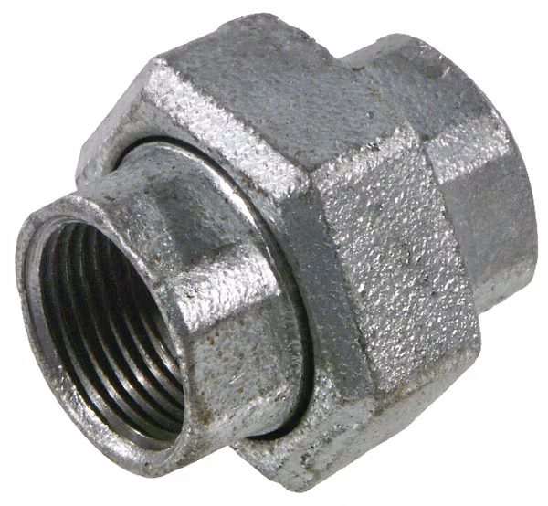 Raccord zingué F/F 1 1/4" · réf. FG340114