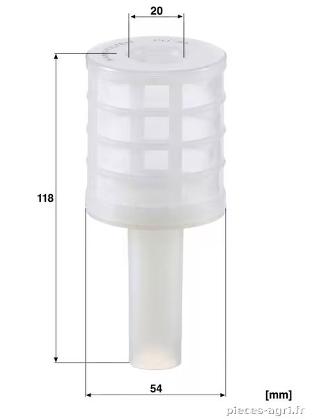 Filtre à carburant · réf. PU53