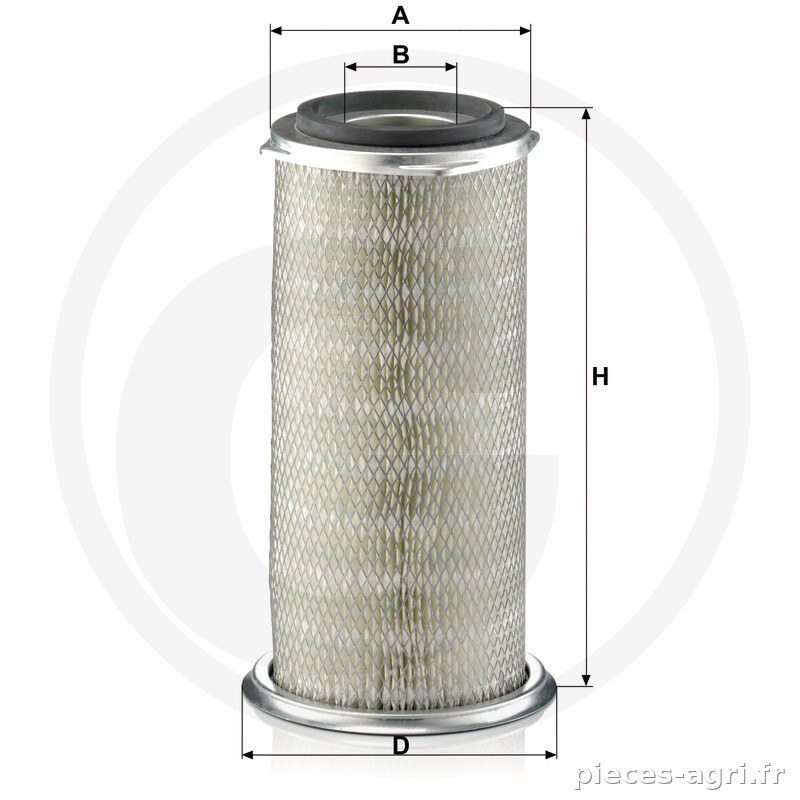 MANN FILTER Filtre à air vue 3