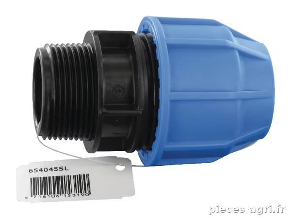 S16 Raccord 32x1¼" mâle · réf. 654045SL
