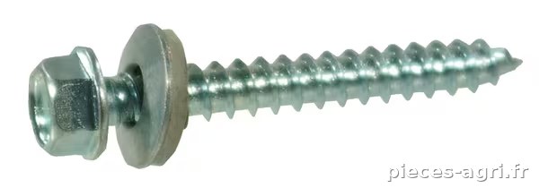 Vis auto-perforante 6.5x32mm,tête hexagonale de 10 mm, DIN 7976 Kramp · réf. 7976NEO6532P100