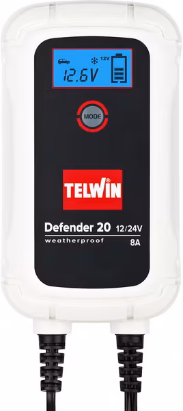 Chargeur de batterie DEFENDER 20 · réf. 807608TEL