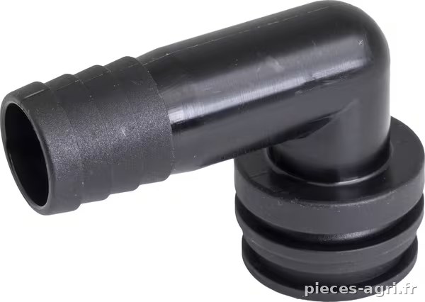 Raccord à fourche, femelle 90° AF3, embout de tuyau 20 mm · réf. 8420304