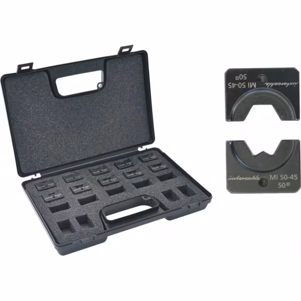 Matrices de sertissage série 45 pour cosses série R de 6 à 150 mm² · réf. MISET45