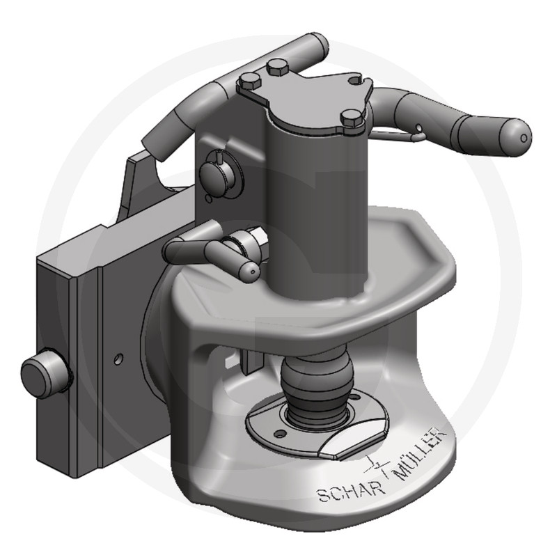 Scharmüller Chape d’attelage W200 S30 K2 A11 Holder · réf. 77703201303A19