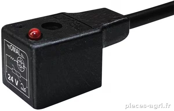 Connecteur avec câble moulé · réf. MCBI24115
