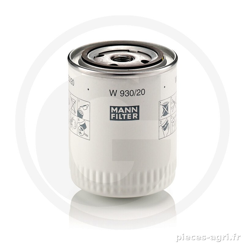 MANN FILTER Filtres à huile moteur vue 2