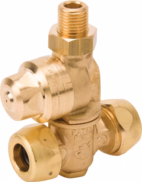 Buse double M65 capuchon Ø18 + · réf. 656271A