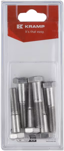 Boulon inox M10 x 50mm, A2 (6) · réf. KR9311050RVSP06B