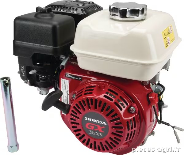 Moteur horizontal, 5,4 HP, monocylindre, Honda · réf. GX200UT2SMCROH