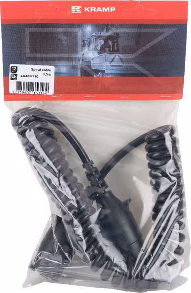 Câble spiralé 12v/7 broches 3,5 m · réf. LA404110