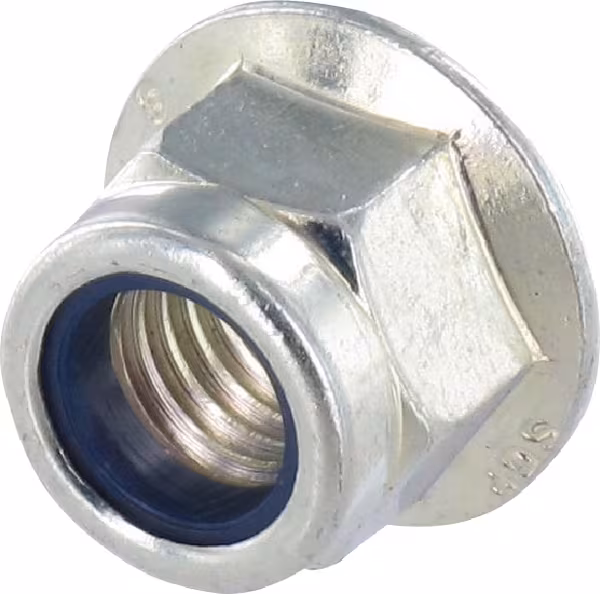 Écrou bride DIN6926 M12 acier zingué Classe 8 Kramp · réf. 692612P001