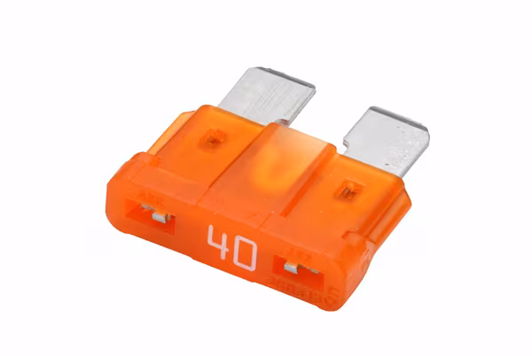 Fusible lame standard 32V 40A longueur 18,8mm orange pack 5x Hella · réf. 8JS711683851