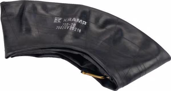 Chambre à air pour jante Ø 20", 750-20, valve coudée, Kramp · réf. 75020V30218