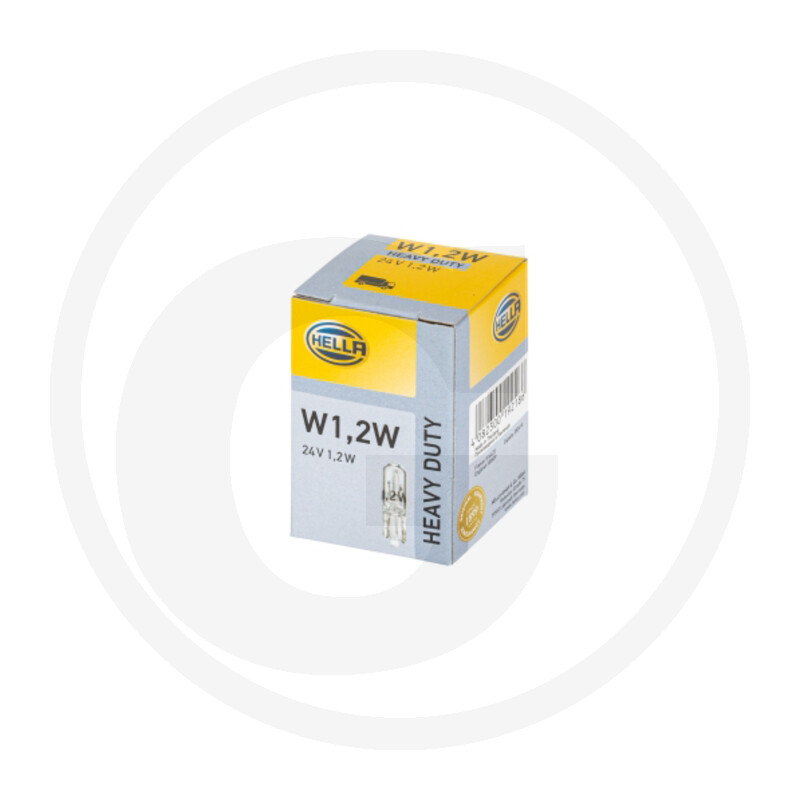 HELLA Ampoule à incandescence 24V 1,2W · réf. 455412200