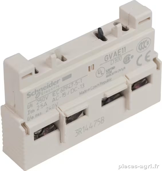 Mod.contacts auxiliaire 1Ö +1F · réf. GVAE11