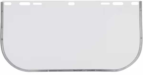 Visière polycarbonate + cadre alu · réf. KH110006