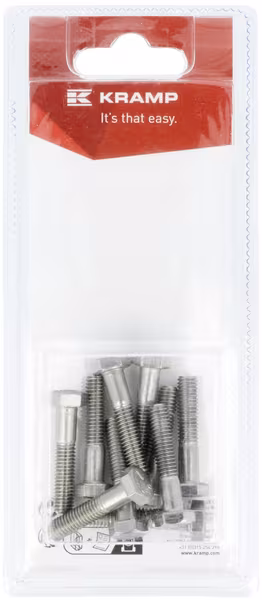 Boulon inox M6 x 30mm, A2 (10) · réf. KR931630RVSP10B