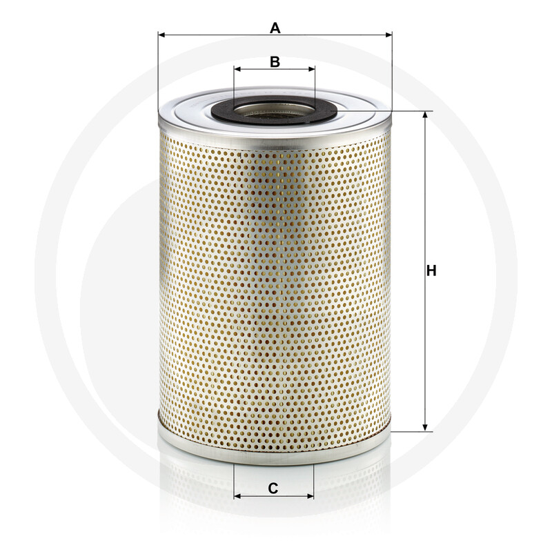 MANN FILTER Élément filtrant d'huile vue 3