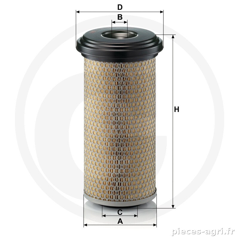 MANN FILTER Filtre à air vue 3