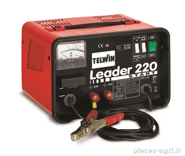 Chargeur de batterie Leader 220 12/24V · réf. BL220
