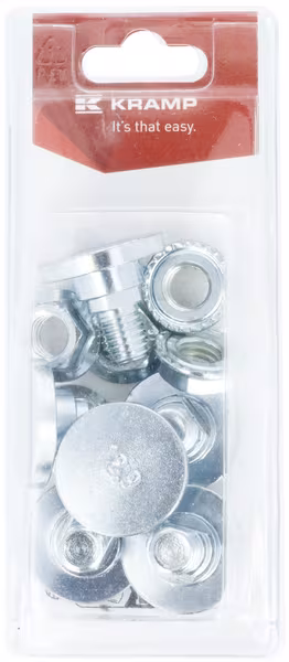 Écrou et boulon de lame utilisable à Krone (6) · réf. KR001377266NP06B