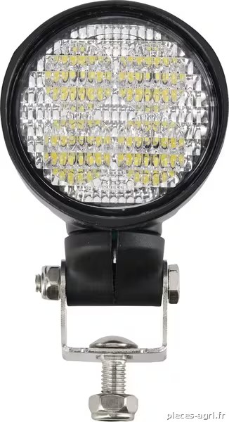 Phare de travail LED 4000lm, rond, blanc, 10/30 V, 84x126x71.8mm, prise AMP, 4 LED, 360 degrés, Kramp vue 3