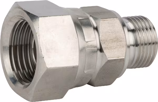 Adaptateur M/W 3/8x1/2BSP inox · réf. VNBW0608RVS