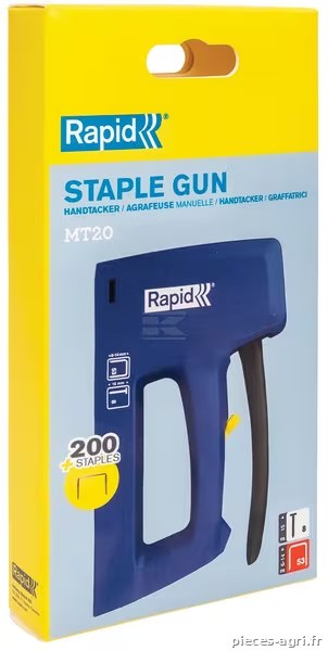 Agrafeuse manuelle MT20 vue 4