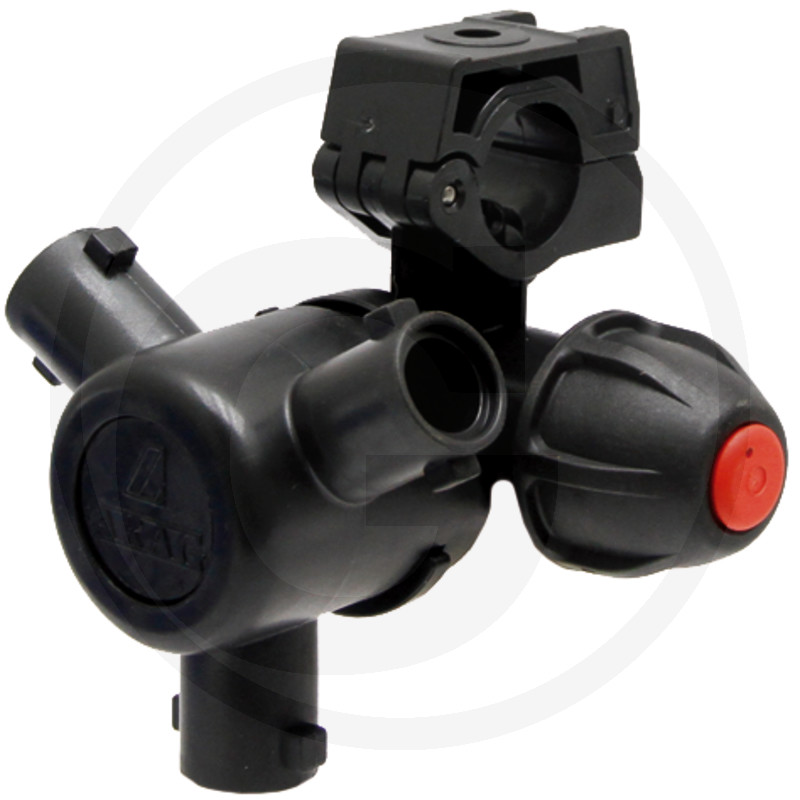 ARAG Porte-buse triple Ø tube 1/2", Ø10mm vue 2