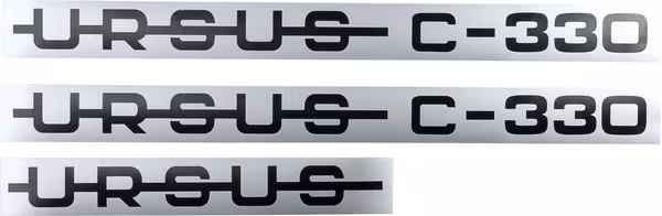 Ensemble d’autocollant pour Ursus C-330 · réf. 2690EMBL330