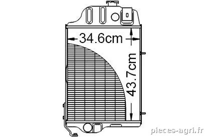 Radiateur · réf. VPE3093