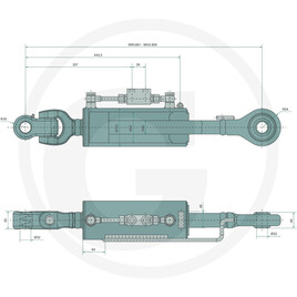 CBM Barre de poussée hydraulique · réf. 19340860