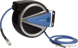 Enrouleur automatique carter fermé 10m - Ø8x12,5 - 5/16”, tuyau Lacm'Flex · réf. 326010LAC