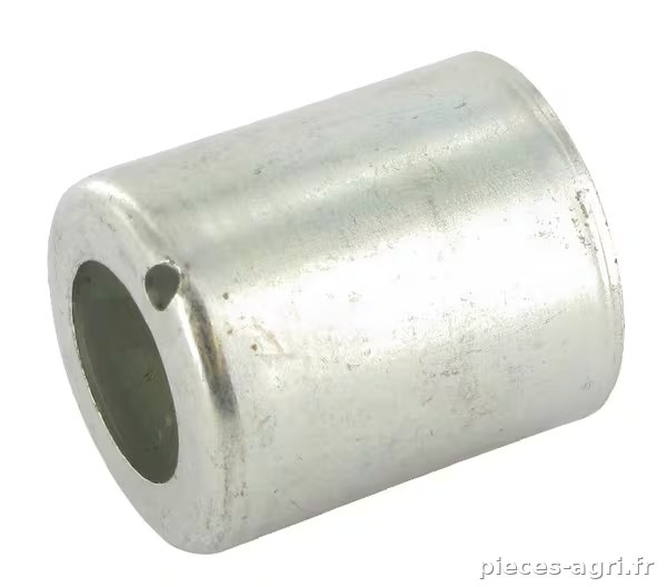 Jupe pour tuyau de climatisation Ø29x35mm DN18 acier / zingué / blanc passivé · réf. KL070407